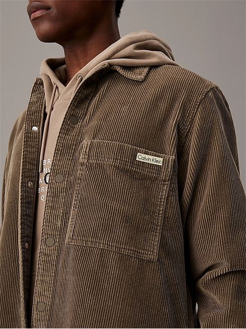 corduroy overshirt CALVIN KLEIN JEANS | J30J326678PFV